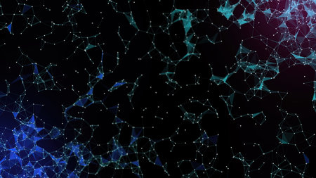 Modern technology background design concept. modern futuristic technology background. blue hi tech background.の写真素材