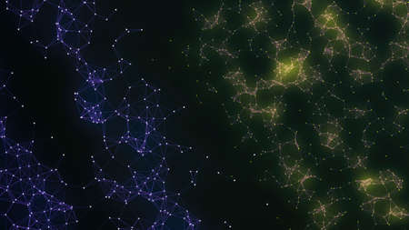 Modern technology background design concept. modern futuristic technology background. blue hi tech...