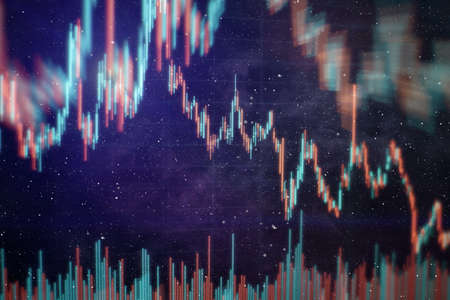 Fundamental and technical analysis concept.