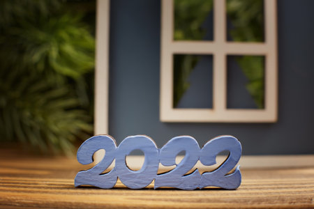 Merry Christmas and happy new year concept. Merry Christmas and Happy New Year 2022の写真素材