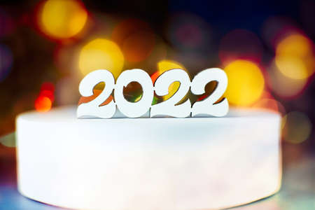 Merry Christmas and happy new year concept. Merry Christmas and Happy New Year 2022の写真素材