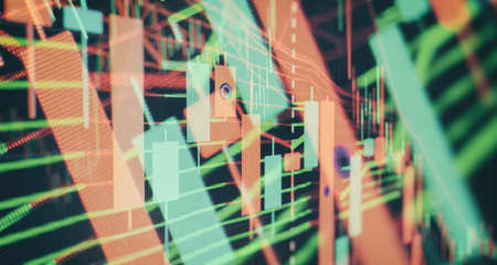 Businessman hand working on analyzing investment charts for Gold market, Market and Trading market.