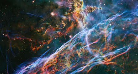 planets, stars and galaxies in outer space showing the beauty of space exploration.