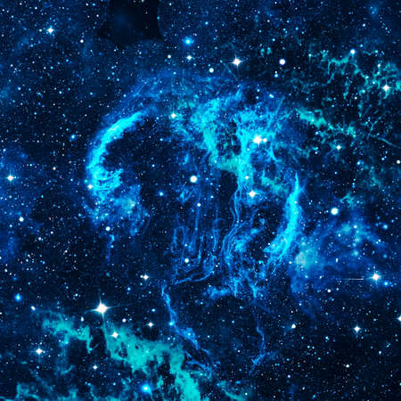 A cloud in space. Abstract astronomical galaxy.の写真素材