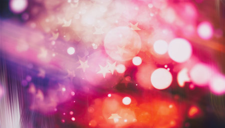 Festive lights bokeh background, Defocused bokeh lights, Blurred bokeh, Bokeh light vintage background, Abstract colorful defocused dot, Soft focusの写真素材