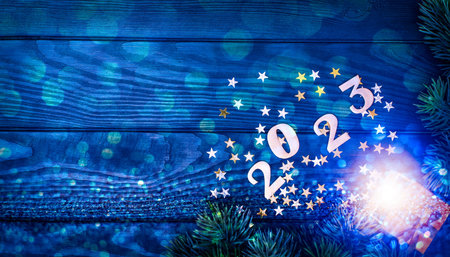 Background Xmas design for Horizontal christmas poster, greeting cards, headers, websiteの写真素材