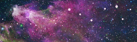 High definition star field background . Starry outer space background texture . Colorful Starry Night Sky Outer Space backgroundの写真素材