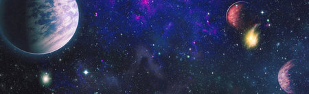 deep space. High definition star field background . Starry outer space background texture .