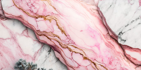 Pink Rosa Portogallo marble background Generative AIの素材