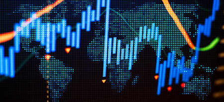 Investment and trading, stocks and finance in crisis