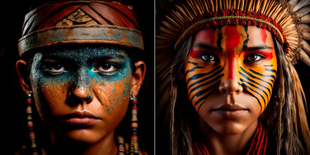 Delving into the mystical traditions of indigenous communities Generativeの素材