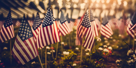 Memorial Day, remembering the fallen soldiers around the world Generativeの素材
