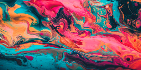 marble texture with bold colors and swirls. Generativeの素材