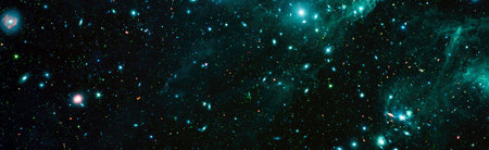 beautiful galaxy in outer space. Billions of galaxies in the universe. abstract space background.
