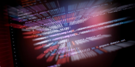 computer script. mobile app developer. Programmer developer