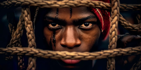 strength and resilience of enslaved individuals, emphasizing their humanity and resistance against oppression.の素材