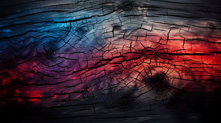 charred wood table texture, symbolizing resilience and natural beauty. Generative AIの素材