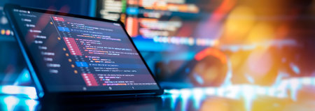 Ð¡oding background business data analytics programming online