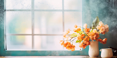 watercolor background with a vintage-inspired look, adding a touch of nostalgia and old-world charm to any design project. Generative AIの素材