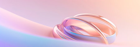 serene and minimalistic abstract background featuring soft gradients of pastel colors Generative AIの素材