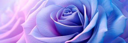 lose-up view of a dew-kissed rose petal, capturing its delicate beauty. Generative AIの素材