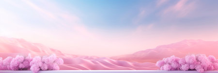serene gradient background featuring soft pastel colors, producing a dreamlike and peaceful atmosphere. Generative AIの素材