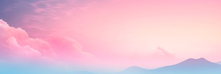 serene gradient background featuring soft pastel colors, producing a dreamlike and peaceful atmosphere. Generative AIの素材