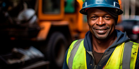 Show appreciation for sanitation workers who help keep our communities clean and safe. Generative AIの素材