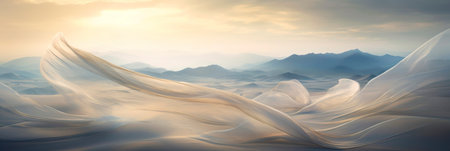 delicate and transparent nature of light clouds, hinting at the fragility of the world they adorn. Generative AIの素材