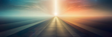 gradient as a dreamscape where vintage elements serve as bridges between the past and the limitless possibilities of the future. Generative AIの素材