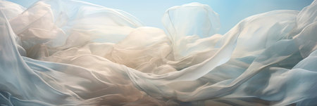 delicate and transparent nature of light clouds, hinting at the fragility of the world they adorn. Generative AIの素材