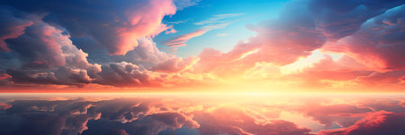 light clouds as a tender and gentle embrace, symbolizing comfort and solace. Generative AIの素材