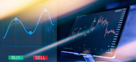 Working as an online trading broker from home. Internet work