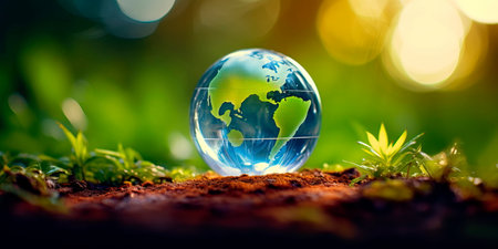 Renewable Energy Transition associated with transitioning to renewable energy sources for a sustainable future. Generative AIの素材