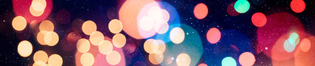 lights background of Christmas wallpaper decorations concept, holiday festival backdrop:sparkleの写真素材