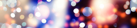 Festive elegant abstract background with bokeh lights