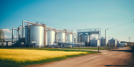 Plant for processing agricultural products and silos for dry cleaning and storage of agricultural productsの素材