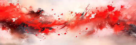 Elegant expressing New Year blessings, luck, and good fortune. Generative AIの素材