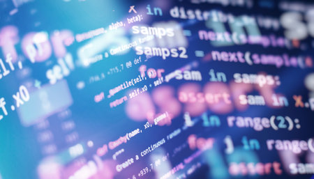 Website programming code. IT business.の写真素材