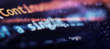 Programmer developer screen. Desktop PC monitor photo. IT