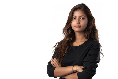 Generative Ai On a white backgroundの素材