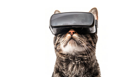 Generative Ai On a white backgroundの素材