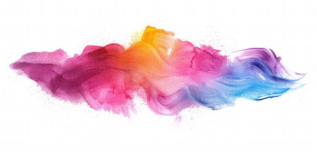 Generative Ai On a white backgroundの素材