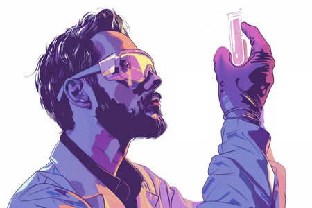 Generative Ai On a white backgroundの素材