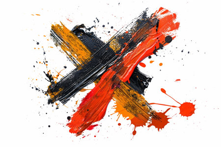 Generative Ai On a white backgroundの素材