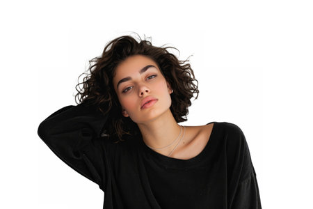 Generative Ai On a white backgroundの素材