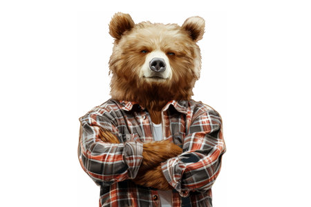 Generative Ai On a white backgroundの素材