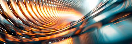 An abstract background with optical illusions and geometric patterns. Generative AIの素材