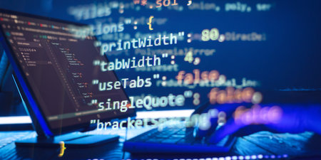 Project managers work new idea. Mobile app developer. Innovative startup project.