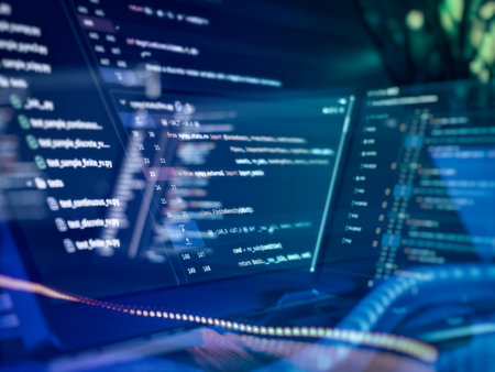 Modern software development with multi-screen coding setup
